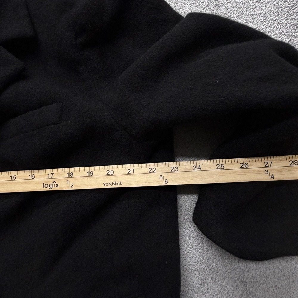 L.L. Bean Women's Black Cashmere Wool Blend Blazer Jacket - Picture 7 of 10
